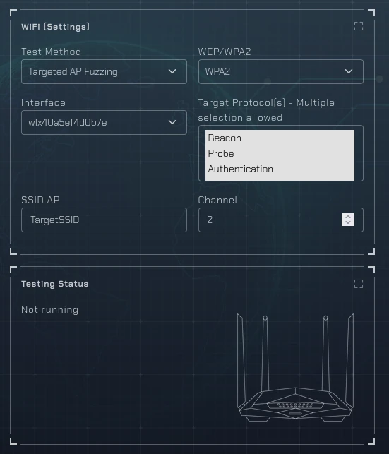 Penzzer: Wi-Fi and wireless-protocol testing